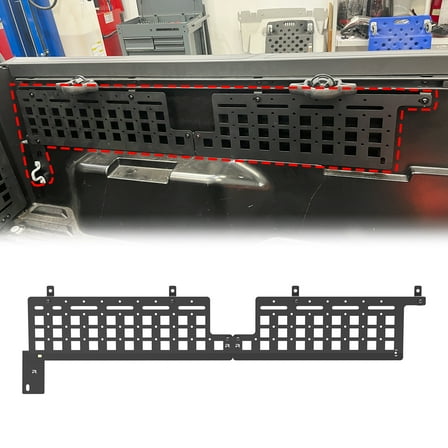 Truck Bed Molle Panels Compatible with Toyota Tacoma 5' Bed 2024 2025,Heavy Duty Steel Molle Panels,Right Side