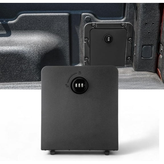 Truck Bed Storage Bin Cover W/Code Lock For Ford Maverick 2022-2025 Accessories
