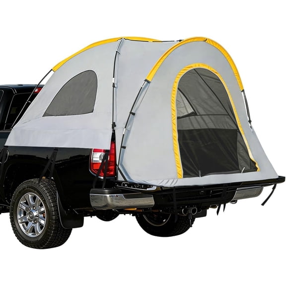 Truck Bed Tent for 6.5 Ft Beds Waterproof PU3000+ UPF 50+ 2 Person Camping Tent with Mesh Windows