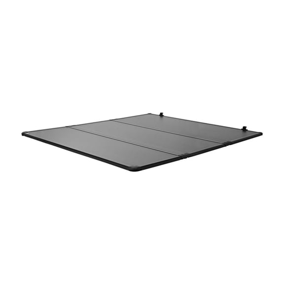 Truck Bed Tonneau Cover, Chevy Silverado/GMC Sierra 1500 5.8ft Short Box 2007-2025 - Hard Tri-Fold, Waterproof Fiberglass