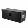 thumbnail image 1 of Truck Bed Tool Box,Heavy Duty Waterproof Truck Storage Organizer,Steel Coated Storage Chest, Weatherproof Metal Box Storage Organizer for Truck Bed, RV,Trailer,30"x 15"x 15", 1 of 7
