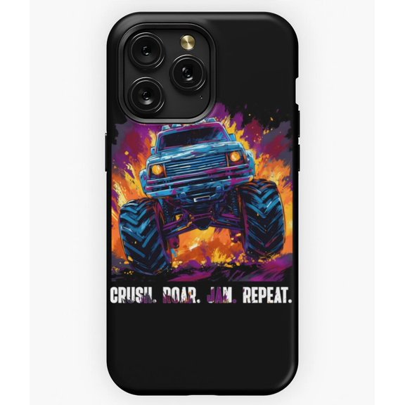 Truck Big Retro Race Dad Trucker Jam G6138 Phone Case for iPhone17 16 15 14 13 12 11 Pro Max