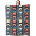 thumbnail image 1 of Truck Blanket - Soft & Cozy Lightweight Flannel Fleece Truck Throw Blanket for Couch, Bedding, Travel - Fuzzy Truck Decor Truck Gifts for Outdoor and Indoor 60×80IN, 1 of 1