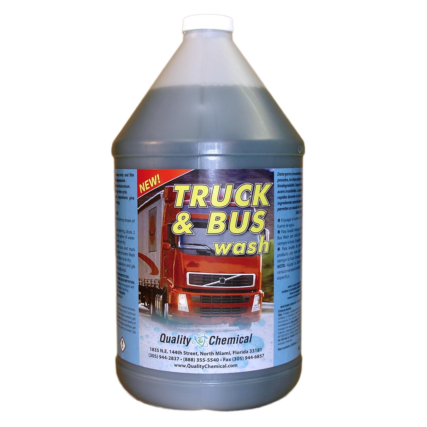 Quality Chemical Truck and Bus Wash, Heavy-Duty Cleaner and Degreaser ...