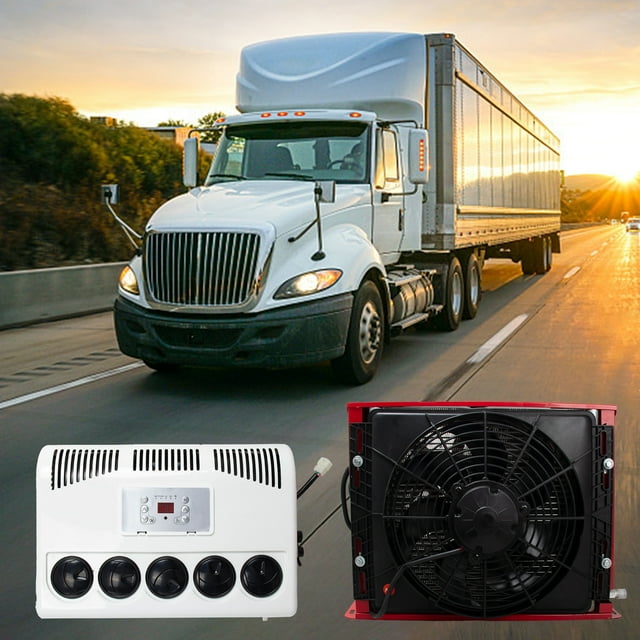 Truck Cab Air Conditioner 12V Split AC For Semi Trucks Bus RV Caravan