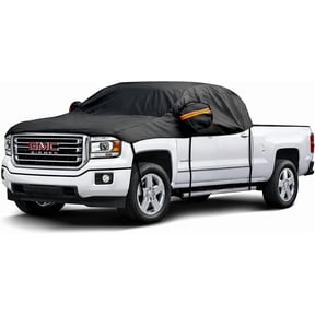 Truck Cab Cover for Crew Cab Pickup, Cab Only Truck Cover, Half Top Cover Sunproof Waterproof Windproof Protector for Extended Cab Trucks