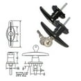 Truck Cap Locking THandles Pair Set
