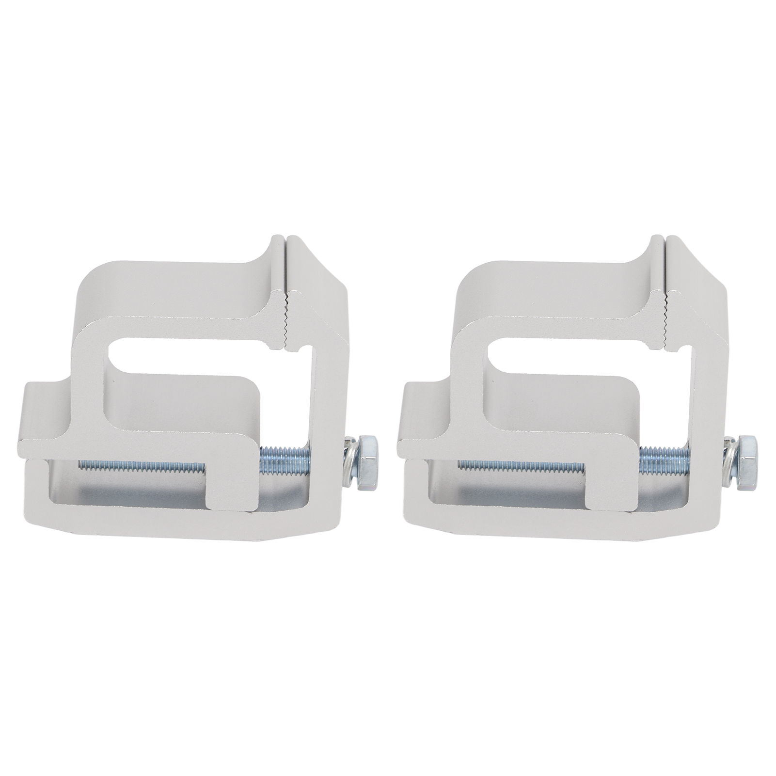 Truck Cap Mounting Clamps Heavy Duty Aluminum NonDrilling C Clamps for Campers Shell 2pcs