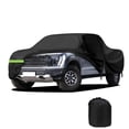 thumbnail image 1 of 420D Heavy Duty Truck Cover Waterproof All Weather, Outdoor Pickup Cover Universal Fit for Regular Cab Short Box Compatible with Chevy C10 S10, Maverick, Ford F100 Ranger (up to 230 inch), 1 of 6