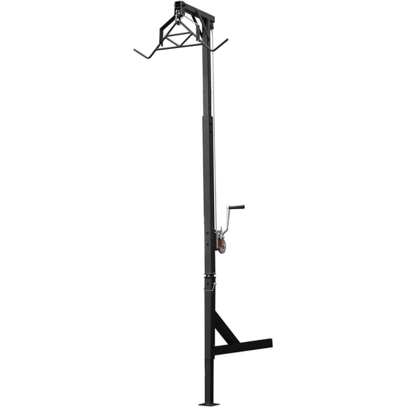 Truck Deer Hoist, 500lb Capacity Height Adjustable Hitch Game Hoist, 360 Swivel Truck Hitch Deer Hoist, Hitch Mounted Deer Hoist, Truck Hitch Game Hoist