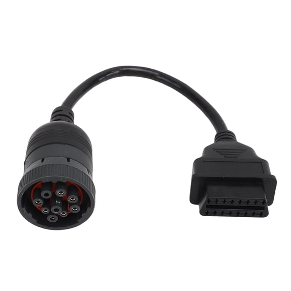 Truck Diagnose Interface Adapter 16 Pin OBD2 9 Pin Adapter Cable Automotive Diagnostic Tool