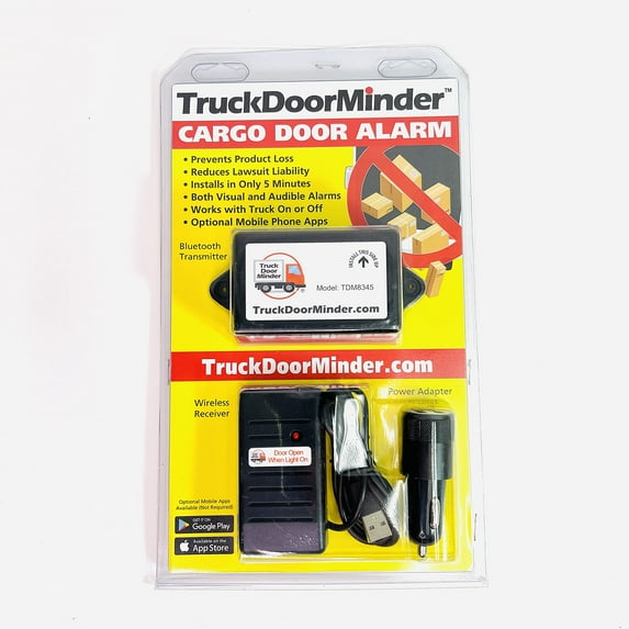 Truck Door Minder™ Cargo Truck Door Monitor Wireless No Wifi No Wires Open Closed Position Indicator for Roll up Doors