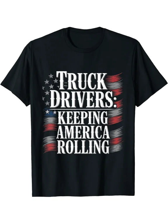 Truck Driver 18 Wheeler Trucker Semi Truck T-Shirt