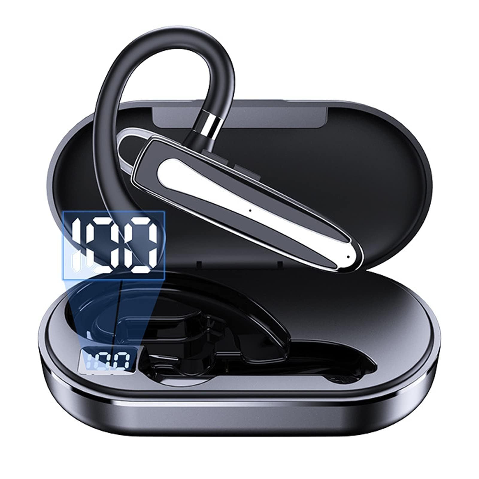 Truck Driver Bluetooth Headset for Cell Phones Wireless Earbuds with