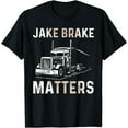 thumbnail image 1 of Truck Driver Design For Men Semi-Trailer Truckin Dad Big Rig T-Shirt, 1 of 4