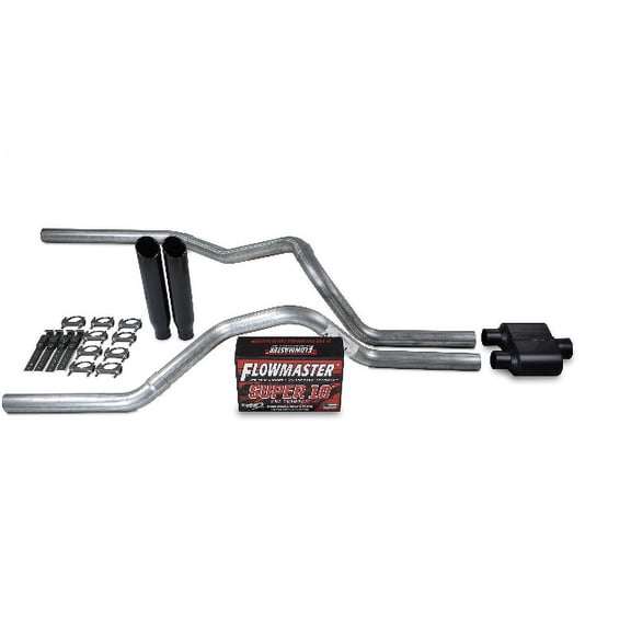 Truck Dual Exhaust Flowmaster Super 10 Fits 99-08 Chevrolet Silverado GMC Sierra