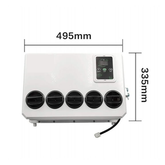 Truck Electric Split Air Conditioner ,12V Parking Air Conditioning 24V For Car RV Tractors Camper Van Motorhome ,Compact Design