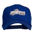 thumbnail image 1 of Truck Embroidered Mesh Back Twill Snapback Cap - Royal OSFM, 1 of 5