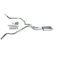 thumbnail image 1 of Truck Exhaust Kits - DIY dual exhaust system 2.5 MA pipe Flowsound Muffler Corner exit, 1 of 3