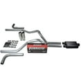 thumbnail image 1 of Truck Exhaust Kits - Shop Line Dual Exhaust Sytem 2.5 inch Aluminized Pipe Flowmaster 40 Series Muffler Polished Rolled Tips With Side Exit Adapters, 1 of 10