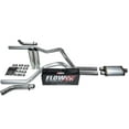 thumbnail image 1 of Truck Exhaust Kits - Shop Line Dual Exhaust Sytem 2.5 inch Aluminized Pipe Flowmaster Flow FX Muffler Polished Rolled Tips With Corner Exit Adapters, 1 of 10