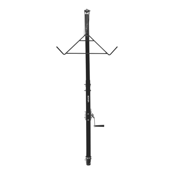 Truck Hitch Game Hoist 300 lbs Capacity 2 Inch Receiver 360 Degree Swivel Adjustable Height with Gambrel Winch for Hunting Deer Skinning