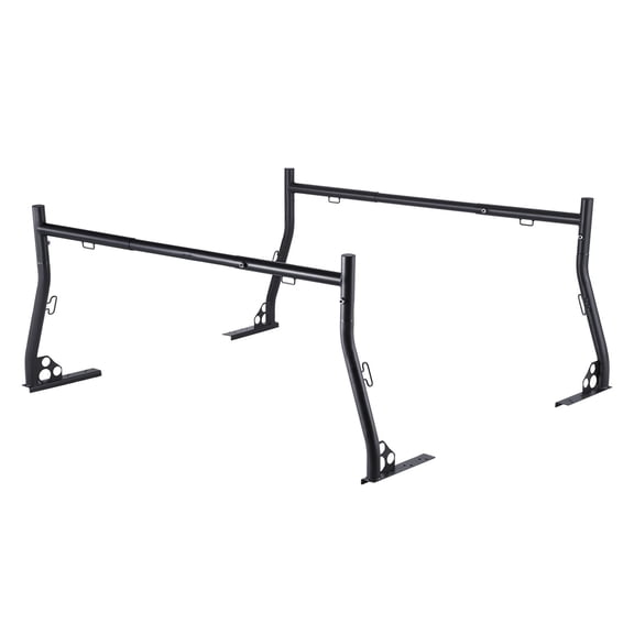 Truck Ladder Rack Adjustable 49-73 in Heavy Steel 800 lb Static Load for Canoe Surfboard Lumber Tent