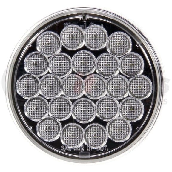 Truck-Lite 4060C Signal Stat Back Up Light Led, Clear Lens, 24 Diode, Round