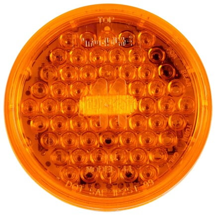 Truck-Lite 44211Y Super 44 Strobe Light Led, 42 Diode, Round Yellow,