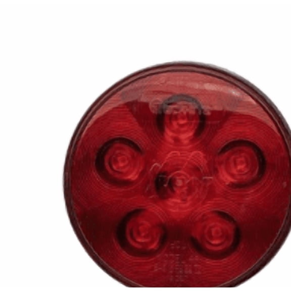 Truck Lite 44302R LED Stop/Tail/Turn Lamp Red for Freightliner Cascadia Peterbilt - OEM 6-Diode Series Superior