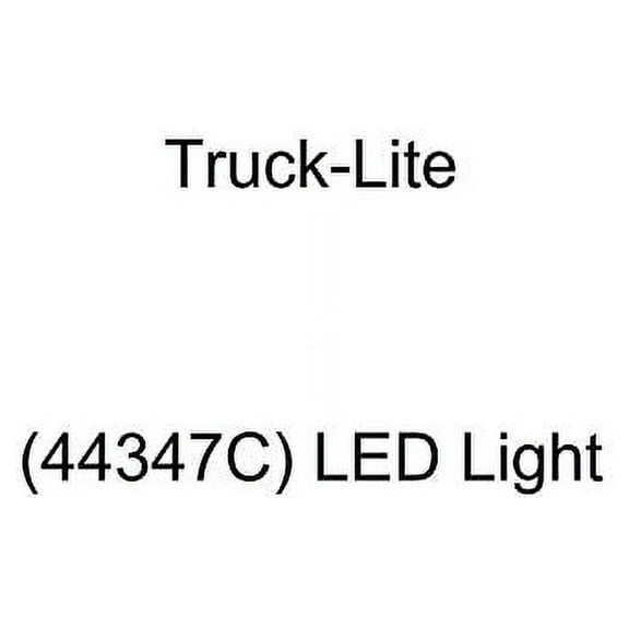 Truck Lite 44347C Super 44 Back Up Light Led, Clear Lens, 6 Diode, Round