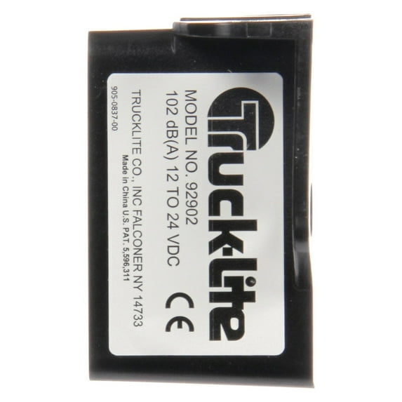Truck-Lite 92902 - 102 dB Steam Cleanable Single Sound Regulation Back-Up Alarm