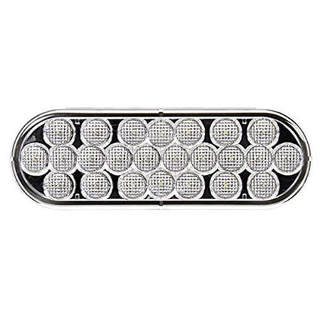 Truck-Lite TL6060C-3 Back Up Light Led, Clear Oval, 24 Diode, Pl 2, 12