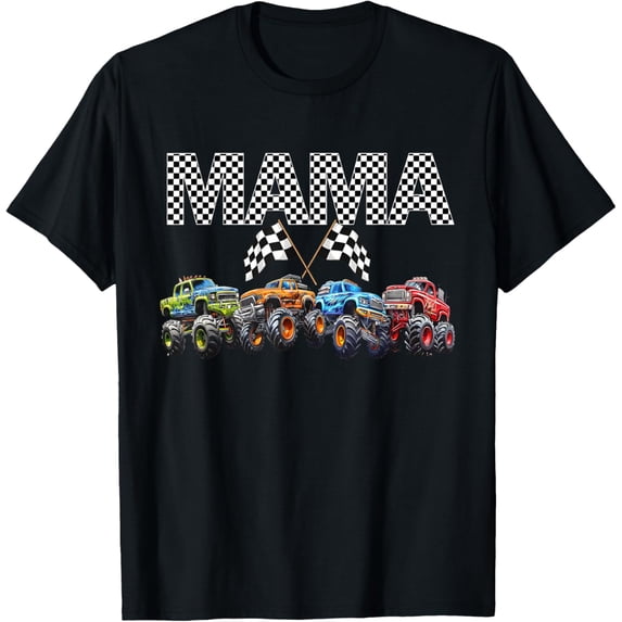 Truck Mom Monster Truck Mama Era Mother'S Gift Truck Lovers T-Shirt Unisex S-5XL Hot Trending Shirt, Vintage Birthday Gift