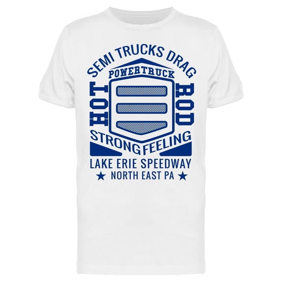Truck Moto Sport Design T-Shirt Men -Image by Shutterstock, Male Large