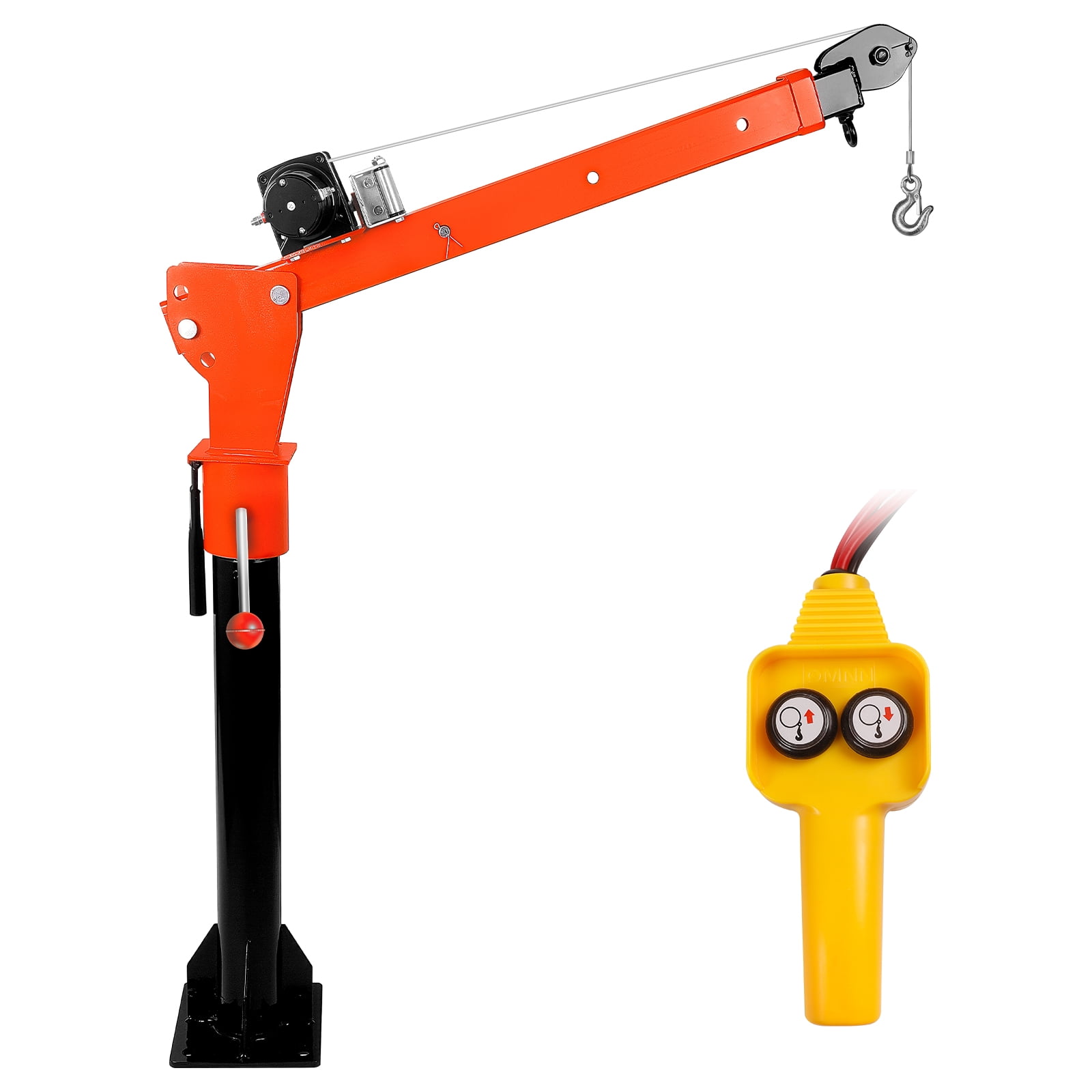Truck-Mounted Bed Crane Hoist Lift, 5000lb Truck-Mounted Crane Hoist ...