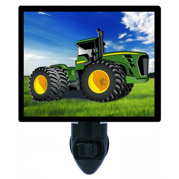 Night Light - Tractor. | Truck Theme, Includes Free Switchable Insert, 4W Bulb, E12 Base