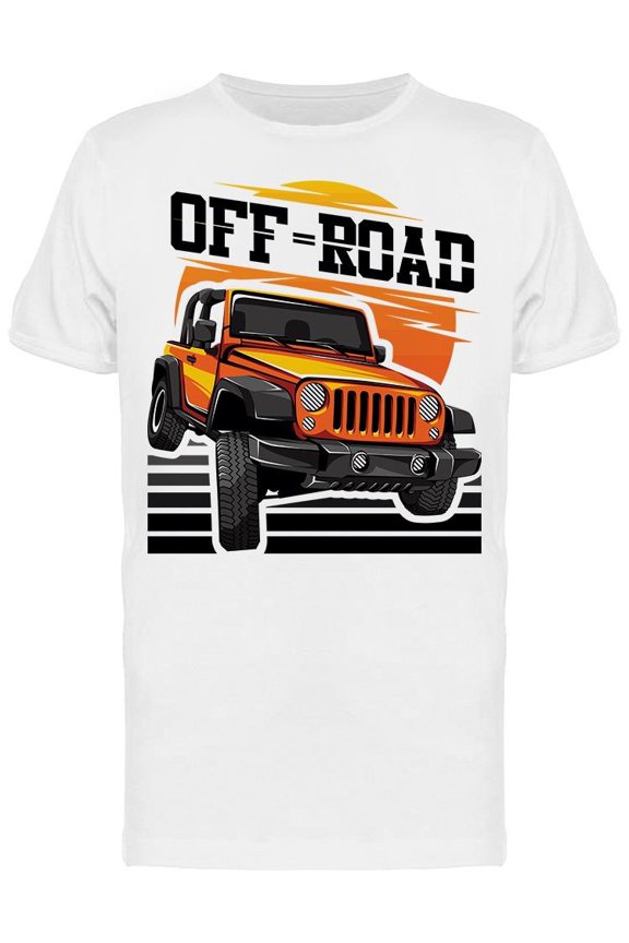 Truck, Off-road T-Shirt Men -Image by Shutterstock, Male Small