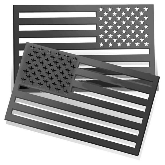 Truck SUV Decoration Emblem Flag Standard Usa Sticker Window Door American Flag Badge Personalized 3D Stereo Car Styling