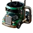 thumbnail image 1 of Truck Shape Coffee Mug Resin Water Cup 12oz for Home Decoration and Gift for Truck Enthusiasts Truck Mug, 1 of 20