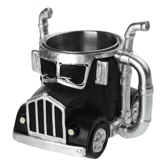 Truck Shape Coffee Mug Resin Water Cup 12oz for Home Decoration and Gift for Truck Enthusiasts Truck Mug