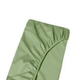 thumbnail image 1 of Truck Size 42"X80" Extra Deep Pockets Fitted Sheet Only - 400-Thread Count 100% Pure Egyptian Cotton, 28 inches Deep Pockets Fitted Sheet, Soft, Sateen Weave - Sage Color, 1 of 7