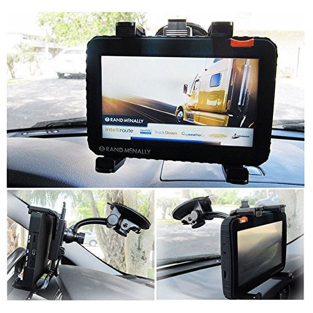 Truck & Tablet Windshield Mount, Suction Cup Holder With Adjustable
