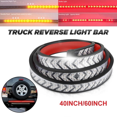 Truck Tailgate 528-LED Light Bar Brake Reverse Turn Signal Stop Tail Strip