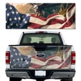 thumbnail image 1 of Truck Tailgate Wrap Patriotic Soldier Eagle HD Decal Graphics MightySkins Professional Grade 3M Material Universal Fit for Full Size Trucks Weatherproof & Car Wash Safe, 1 of 6