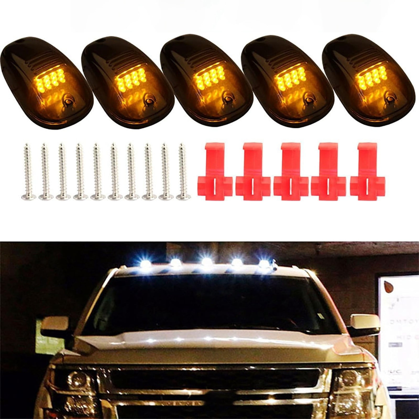 Truck Top Design LED Roof Light Wired Cabin Light For Truck With And