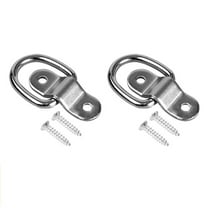 Truck Trailer D Rings Pull Hook Fast Installation Design Trailer Tie Down Anchors For Cargo Door Security