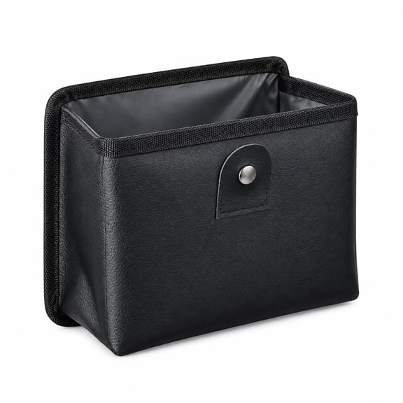 Car Trash Bag, Leakproof Hanging Garbage Bin for Car Truck SUV, Collapsible Small Vehicle Waste Container for Door Seat Bac