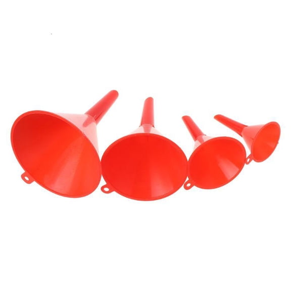 Truck Universal Engine Oil Funnel Adjustable Filling Pour Tool Car Repairing 4x