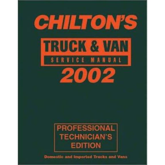 Pre-Owned Truck & Van Service Manual 1998-2002 - Annual Edition (Chilton Service Manuals) (Hardcover) 0801993482 9780801993480